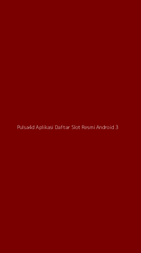 Tampilan Antarmuka Aplikasi Pulsa4d Aplikasi Daftar Slot Resmi Android - 3