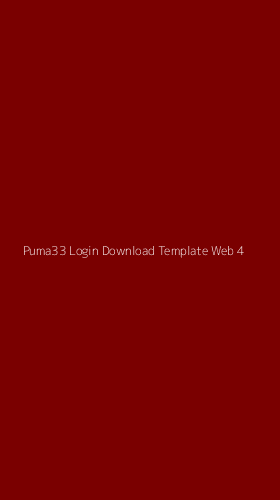 Tampilan Antarmuka Aplikasi Puma33 Login Download Template Web - 4