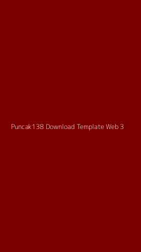 Tampilan Antarmuka Aplikasi Puncak138 Download Template Web - 3