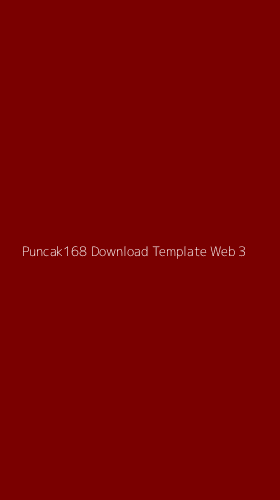 Tampilan Antarmuka Aplikasi Puncak168 Download Template Web - 3
