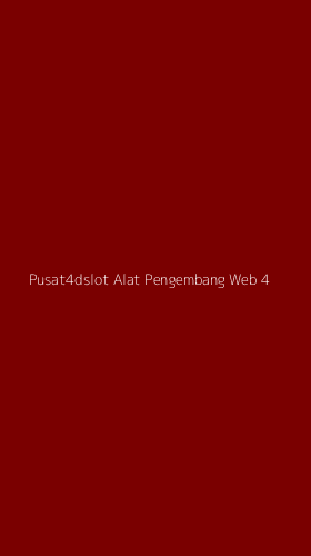 Tampilan Antarmuka Aplikasi Pusat4dslot Alat Pengembang Web - 4
