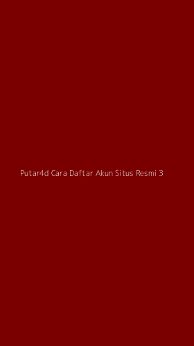 Tampilan Antarmuka Aplikasi Putar4d Cara Daftar Akun Situs Resmi - 3