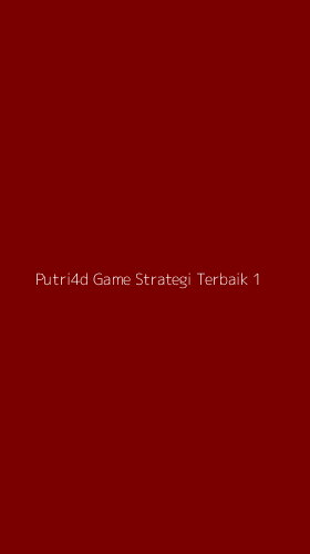 Tampilan Antarmuka Aplikasi Putri4d Game Strategi Terbaik - 1