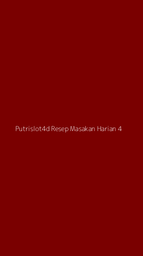 Tampilan Antarmuka Aplikasi Putrislot4d Resep Masakan Harian - 4