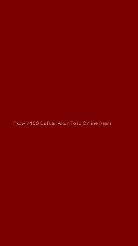 Tampilan Antarmuka Aplikasi Pxcwin168 Daftar Akun Toto Online Resmi - 1