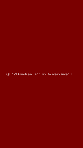Tampilan Antarmuka Aplikasi Q1221 Panduan Lengkap Bermain Aman - 1