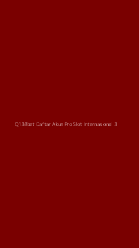 Tampilan Antarmuka Aplikasi Q138bet Daftar Akun Pro Slot Internasional - 3