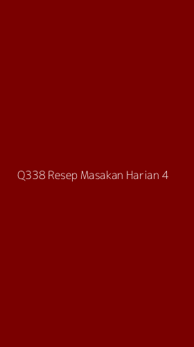 Tampilan Antarmuka Aplikasi Q338 Resep Masakan Harian - 4