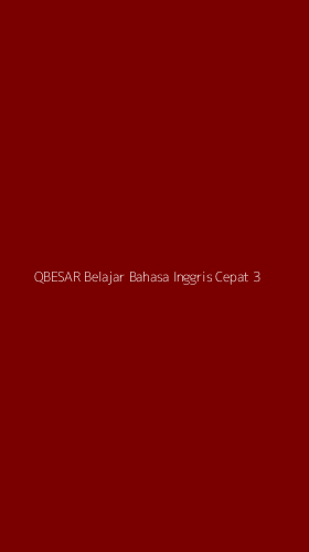 Tampilan Antarmuka Aplikasi Qbesar Belajar Bahasa Inggris Cepat - 3