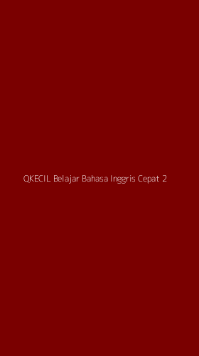 Tampilan Antarmuka Aplikasi Qkecil Belajar Bahasa Inggris Cepat - 2