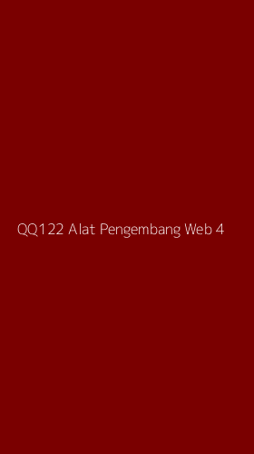 Tampilan Antarmuka Aplikasi Qq122 Alat Pengembang Web - 4