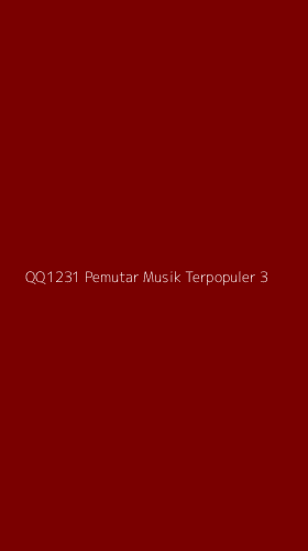 Tampilan Antarmuka Aplikasi Qq1231 Pemutar Musik Terpopuler - 3
