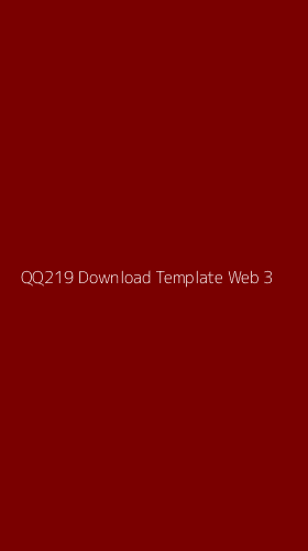Tampilan Antarmuka Aplikasi Qq219 Download Template Web - 3