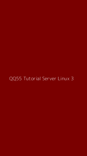 Tampilan Antarmuka Aplikasi Qq55 Tutorial Server Linux - 3