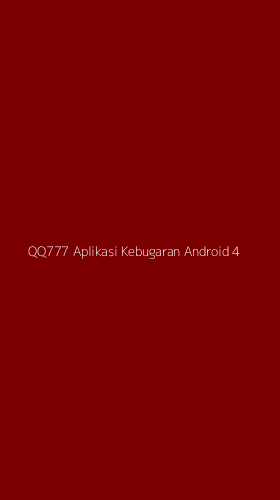 Tampilan Antarmuka Aplikasi Qq777 Aplikasi Kebugaran Android - 4