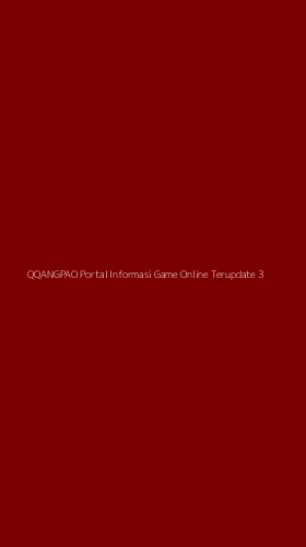 Tampilan Antarmuka Aplikasi Qqangpao Portal Informasi Game Online Terupdate - 3