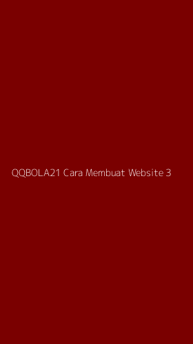 Tampilan Antarmuka Aplikasi Qqbola21 Cara Membuat Website - 3