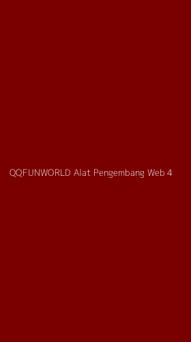Tampilan Antarmuka Aplikasi Qqfunworld Alat Pengembang Web - 4