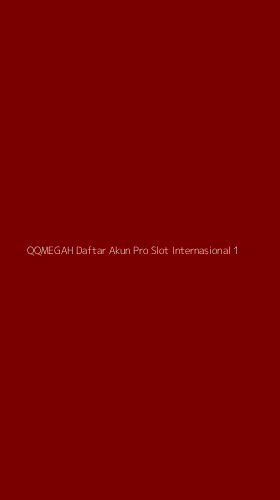 Tampilan Antarmuka Aplikasi Qqmegah Daftar Akun Pro Slot Internasional - 1