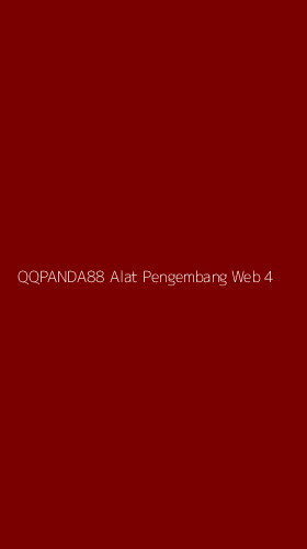 Tampilan Antarmuka Aplikasi Qqpanda88 Alat Pengembang Web - 4