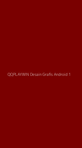 Tampilan Antarmuka Aplikasi Qqplaywin Desain Grafis Android - 1