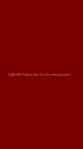 Tampilan Antarmuka Aplikasi Qqresort Daftar Akun Pro Slot Internasional - 4