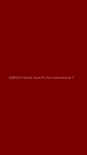 Tampilan Antarmuka Aplikasi Qqrolex Daftar Akun Pro Slot Internasional - 3