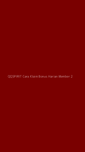 Tampilan Antarmuka Aplikasi Qqspirit Cara Klaim Bonus Harian Member - 2