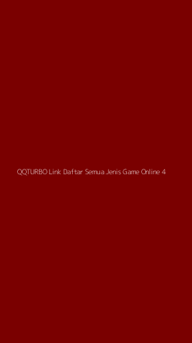 Tampilan Antarmuka Aplikasi Qqturbo Link Daftar Semua Jenis Game Online - 4