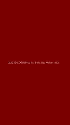 Tampilan Antarmuka Aplikasi Quiz4d Login Prediksi Bola Jitu Malam Ini - 2