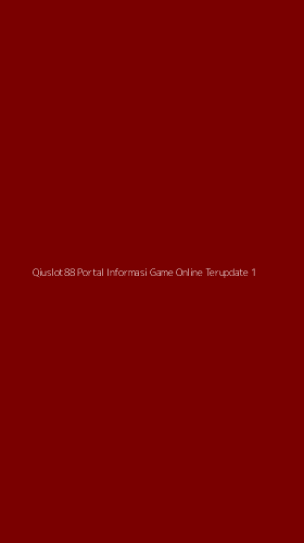 Tampilan Antarmuka Aplikasi Qiuslot88 Portal Informasi Game Online Terupdate - 1