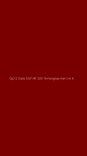 Tampilan Antarmuka Aplikasi Qq12 Data Sgp Hk Sdy Terlengkap Hari Ini - 4
