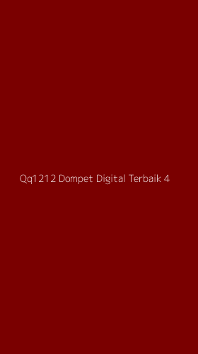 Tampilan Antarmuka Aplikasi Qq1212 Dompet Digital Terbaik - 4