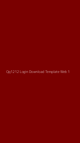 Tampilan Antarmuka Aplikasi Qq1212 Login Download Template Web - 1