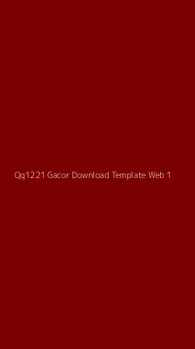 Tampilan Antarmuka Aplikasi Qq1221 Gacor Download Template Web - 1