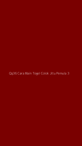 Tampilan Antarmuka Aplikasi Qq36 Cara Main Togel Colok Jitu Pemula - 3