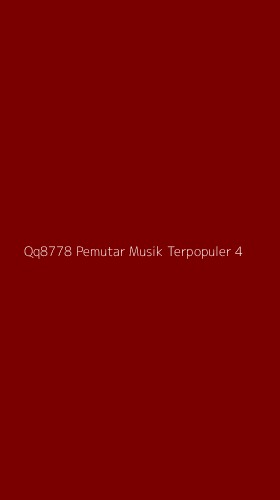 Tampilan Antarmuka Aplikasi Qq8778 Pemutar Musik Terpopuler - 4