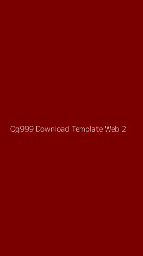 Tampilan Antarmuka Aplikasi Qq999 Download Template Web - 2