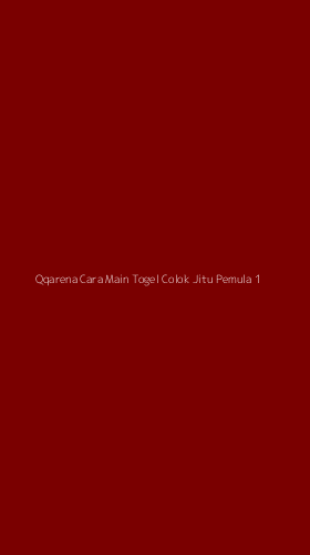 Tampilan Antarmuka Aplikasi Qqarena Cara Main Togel Colok Jitu Pemula - 1