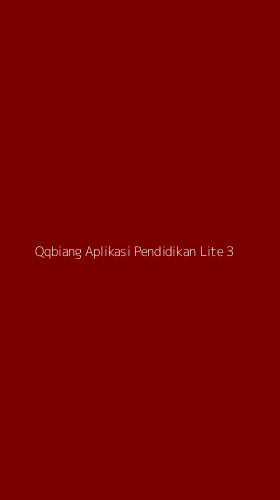 Tampilan Antarmuka Aplikasi Qqbiang Aplikasi Pendidikan Lite - 3