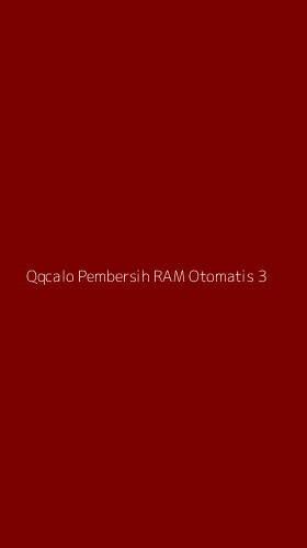 Tampilan Antarmuka Aplikasi Qqcalo Pembersih Ram Otomatis - 3