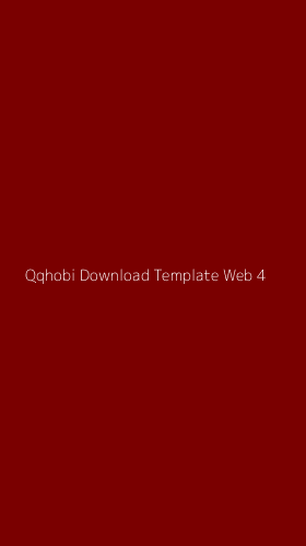 Tampilan Antarmuka Aplikasi Qqhobi Download Template Web - 4