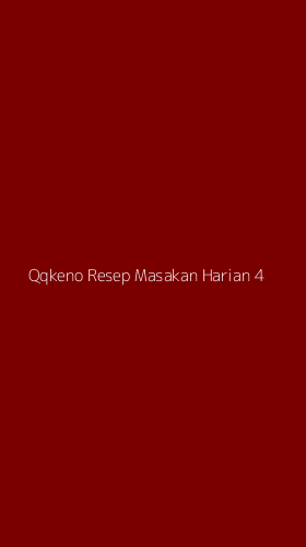 Tampilan Antarmuka Aplikasi Qqkeno Resep Masakan Harian - 4