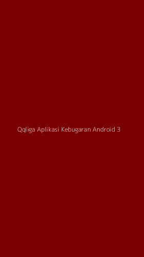 Tampilan Antarmuka Aplikasi Qqliga Aplikasi Kebugaran Android - 3