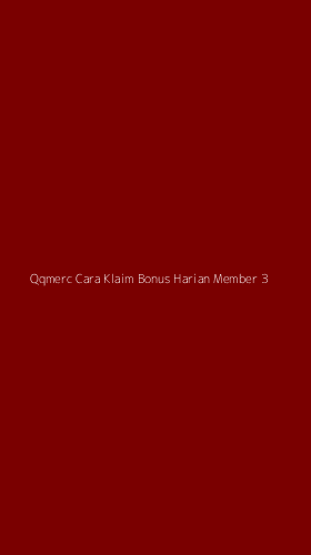Tampilan Antarmuka Aplikasi Qqmerc Cara Klaim Bonus Harian Member - 3