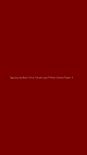 Tampilan Antarmuka Aplikasi Qqplaza Aplikasi Situs Terpercaya Pilihan Utama Player - 4