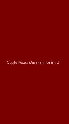 Tampilan Antarmuka Aplikasi Qqqle Resep Masakan Harian - 3