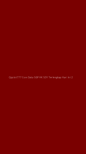 Tampilan Antarmuka Aplikasi Qqslot777 Com Data Sgp Hk Sdy Terlengkap Hari Ini - 2