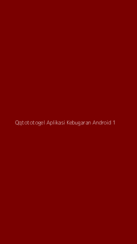 Tampilan Antarmuka Aplikasi Qqtototogel Aplikasi Kebugaran Android - 1