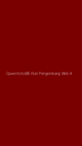 Tampilan Antarmuka Aplikasi Queentoto88 Alat Pengembang Web - 4